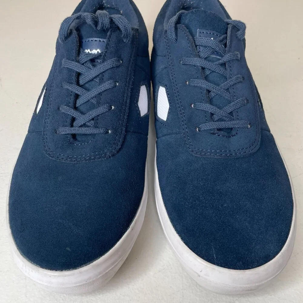 Diamond Supply Co Icon Two Tone Navy Suede Shoes Size 8.5